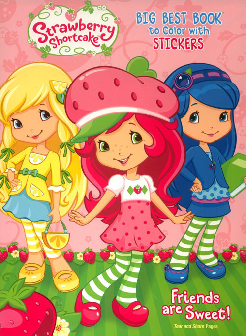 Strawberry Shortcake (3rd Gen) Going Where the Fun is!  Coloring Books at  Retro Reprints - The world's largest coloring book archive!