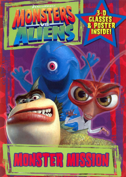 Monsters vs. Aliens GN (2009 Titan) comic books