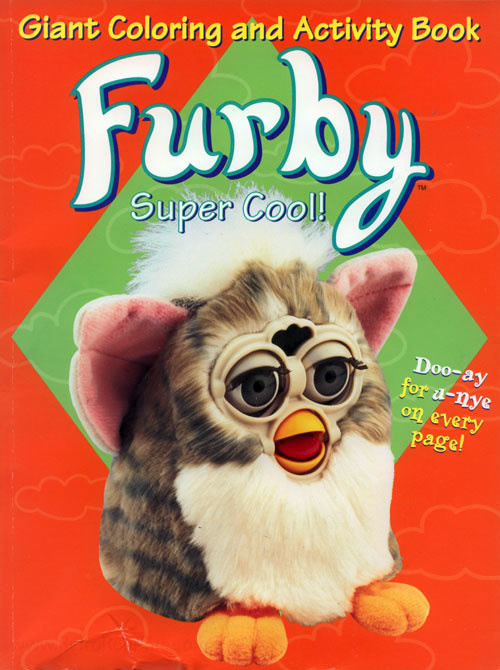 Furby Super Cool!  Coloring Books at Retro Reprints - The world's largest  coloring book archive!