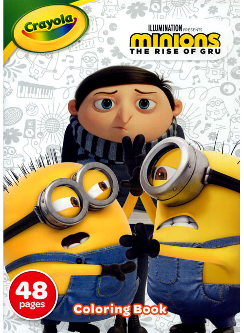 Crayola Minions The Rise of Gru Color & Sticker Set | Michaels