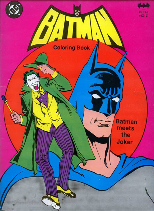 Batman Meets the Joker | Coloring Books at Retro Reprints - The world's  largest coloring book archive!