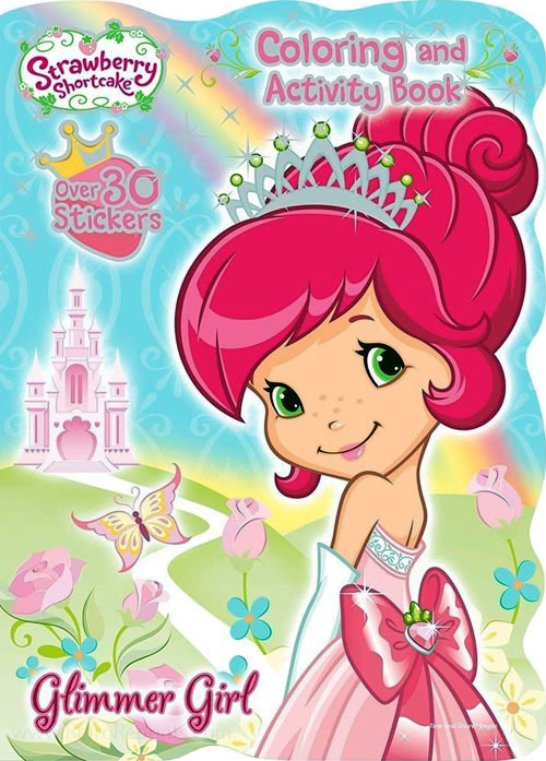 Strawberry Shortcake (3rd Gen) Going Where the Fun is!  Coloring Books at  Retro Reprints - The world's largest coloring book archive!