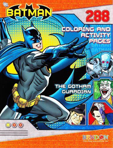 BATMAN COLORING BOOK WITH MASK by BENDON, Paperback