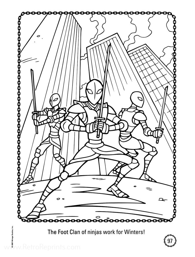 mortal kombat ninja coloring pages